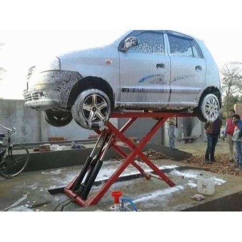 Car Washing Hydraulic Lift