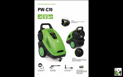 IPC PW C70 Cold Water High Pressure Washer 2